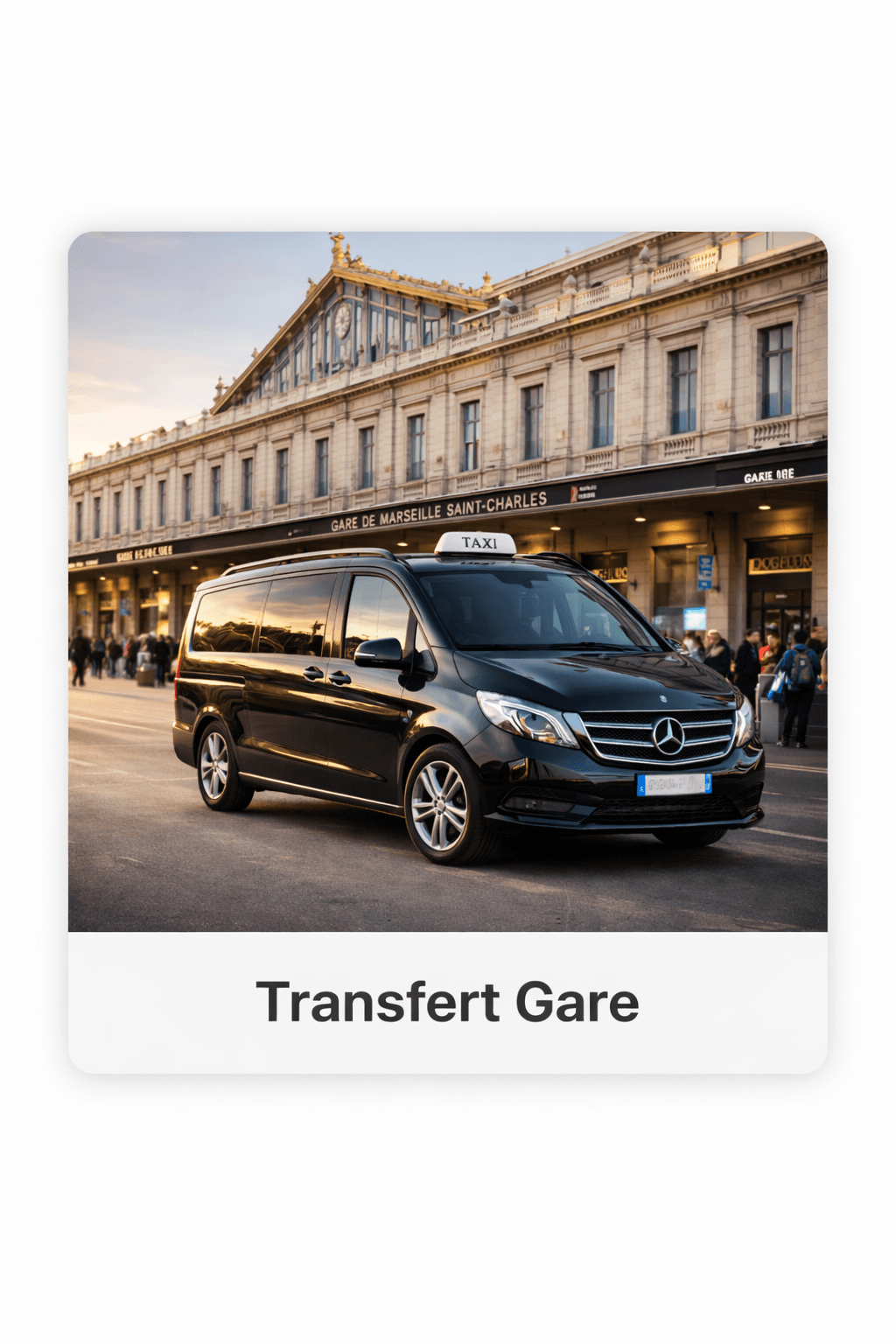 Taxi Gare Saint-Charles Marseille – Transfert 24h/24 Gare Marseille Saint-Charles pour une prise en charge en taxi